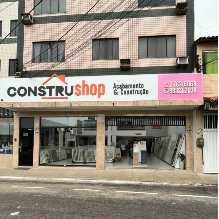 Fachada da nossa loja